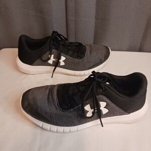 Under Armour Mojo Womens Running Shoes Black Grey 3019861-001 Size 7.5